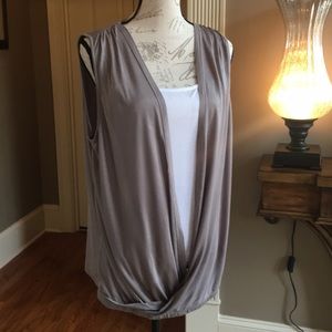 Lascana tank top with attached sleeveless cover.